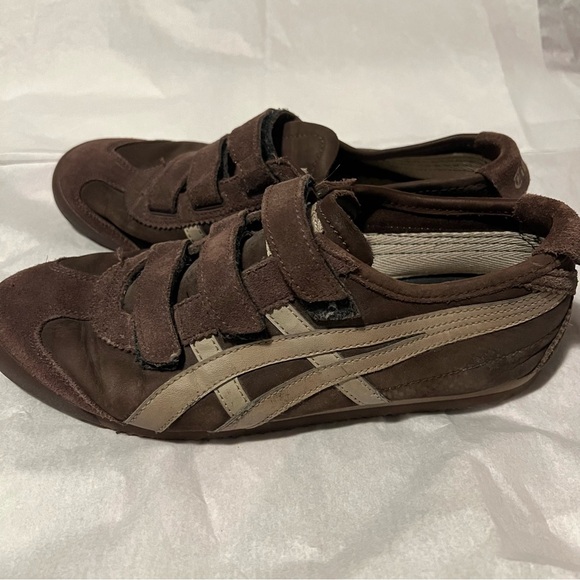 Almost Vintage Onitsuka Tiger Mexico 66 Brown Suede Tan Size 7 MEN / 9 Women - Picture 1 of 9